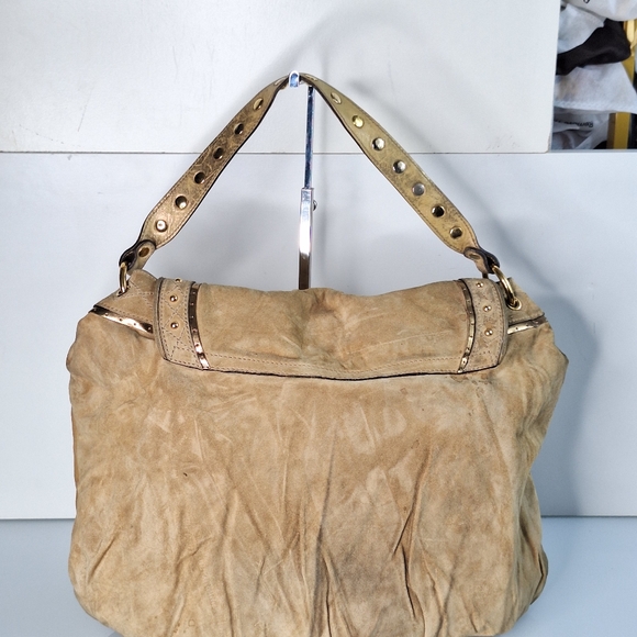 GUCCI IRINA BABOUSKA SUEDE HOBO BAG - Picture 2 of 14